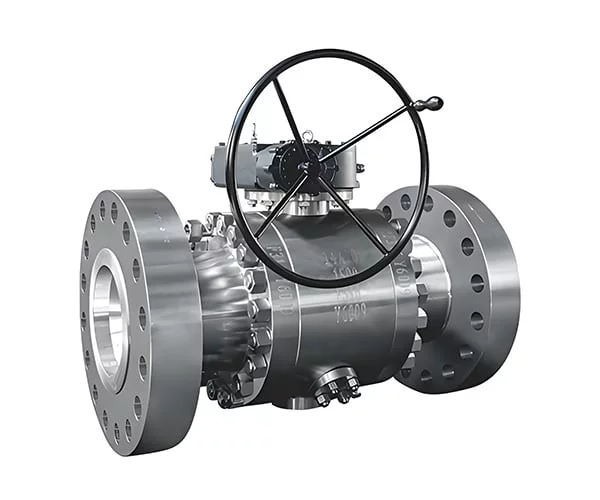 Forged steel high pressure ball valve