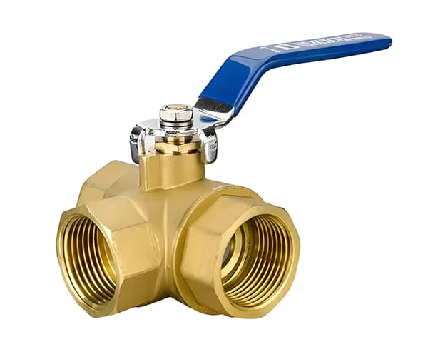 3 way brass ball valve