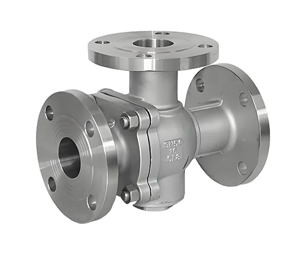 3 way T port ball valve
