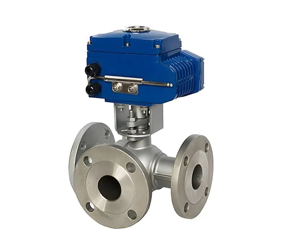 3 way electric ball valve