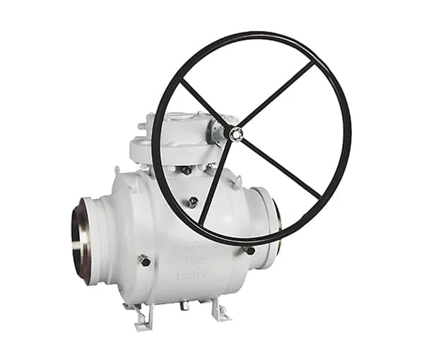 Butt welded ball valve