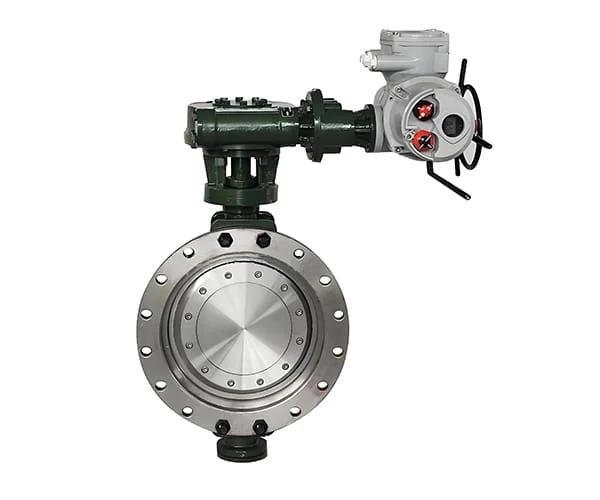 Electric hard seal butterfly valve