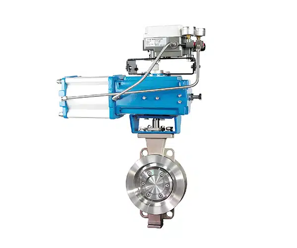 pneumatic wafer butterfly valve