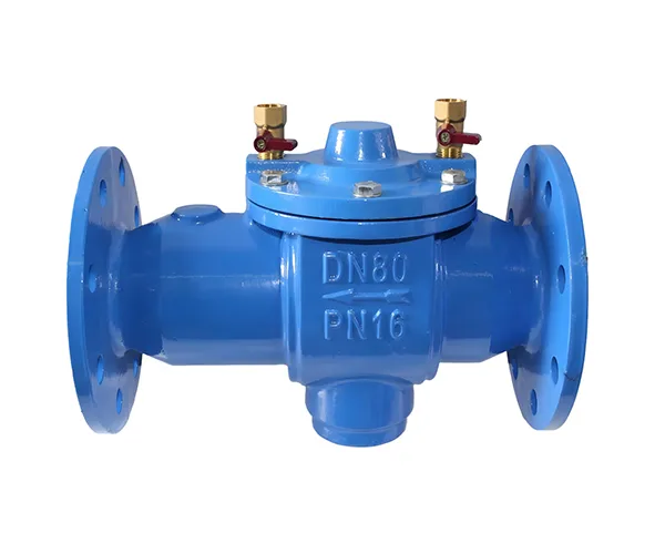Integrated backflow preventer