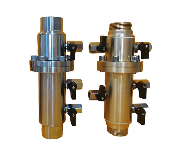 Threaded low resistance backflow preventer
