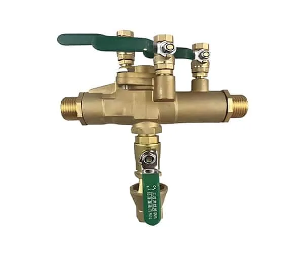 Copper thread check valve