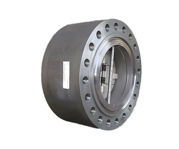 High pressure wafer check valve