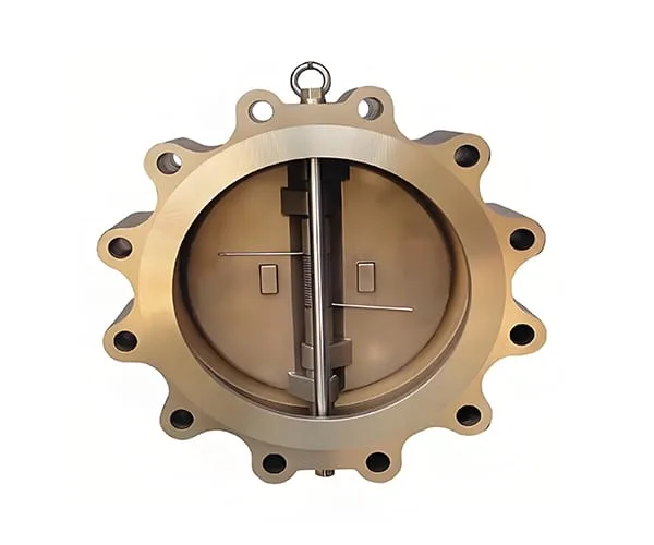 Wafer lug type check valve