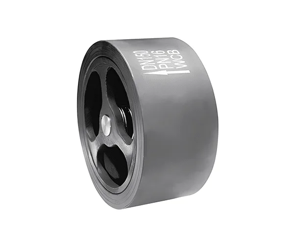 Silent clamp check valve