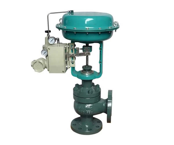 Pneumatic Angle Control Valve