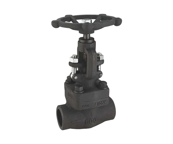 Socket welding forged steel stop valve