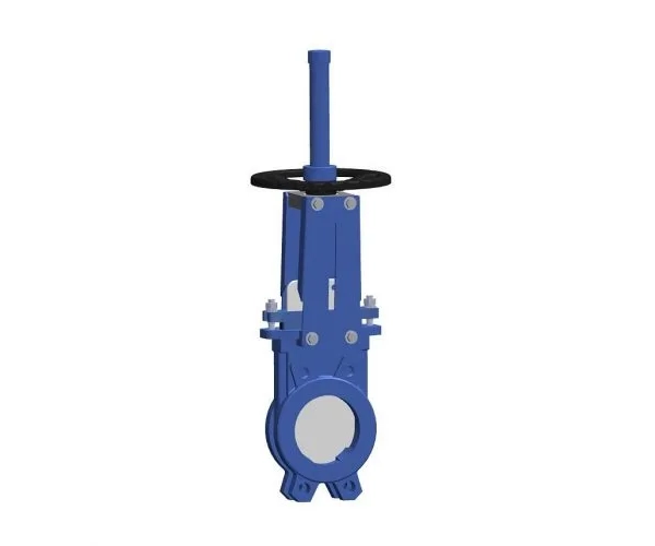 Bonnetless knife gate valve