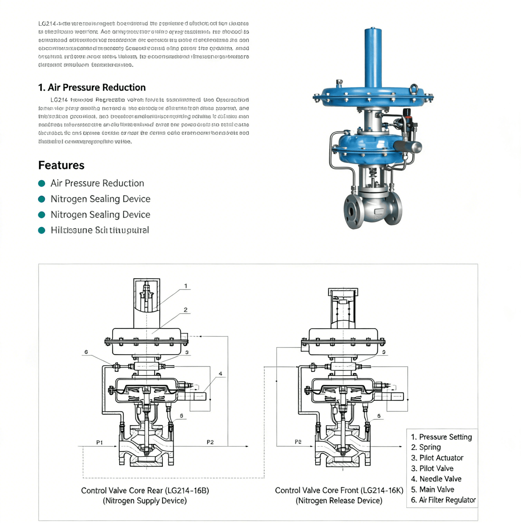Self-operated micro-pressure regulating valve 1 2026032201474380 Self-operated micro-pressure regulating valve