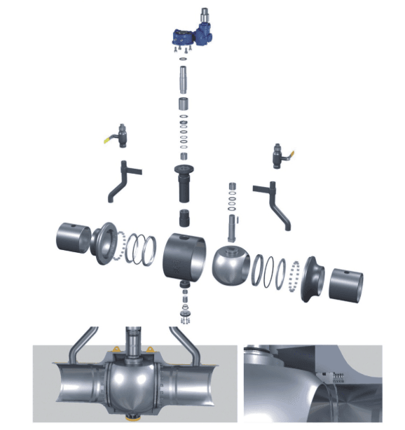 2026032416070172 Buried full welded ball valve