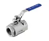 Threaded ball valve