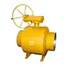 Welded ball valve