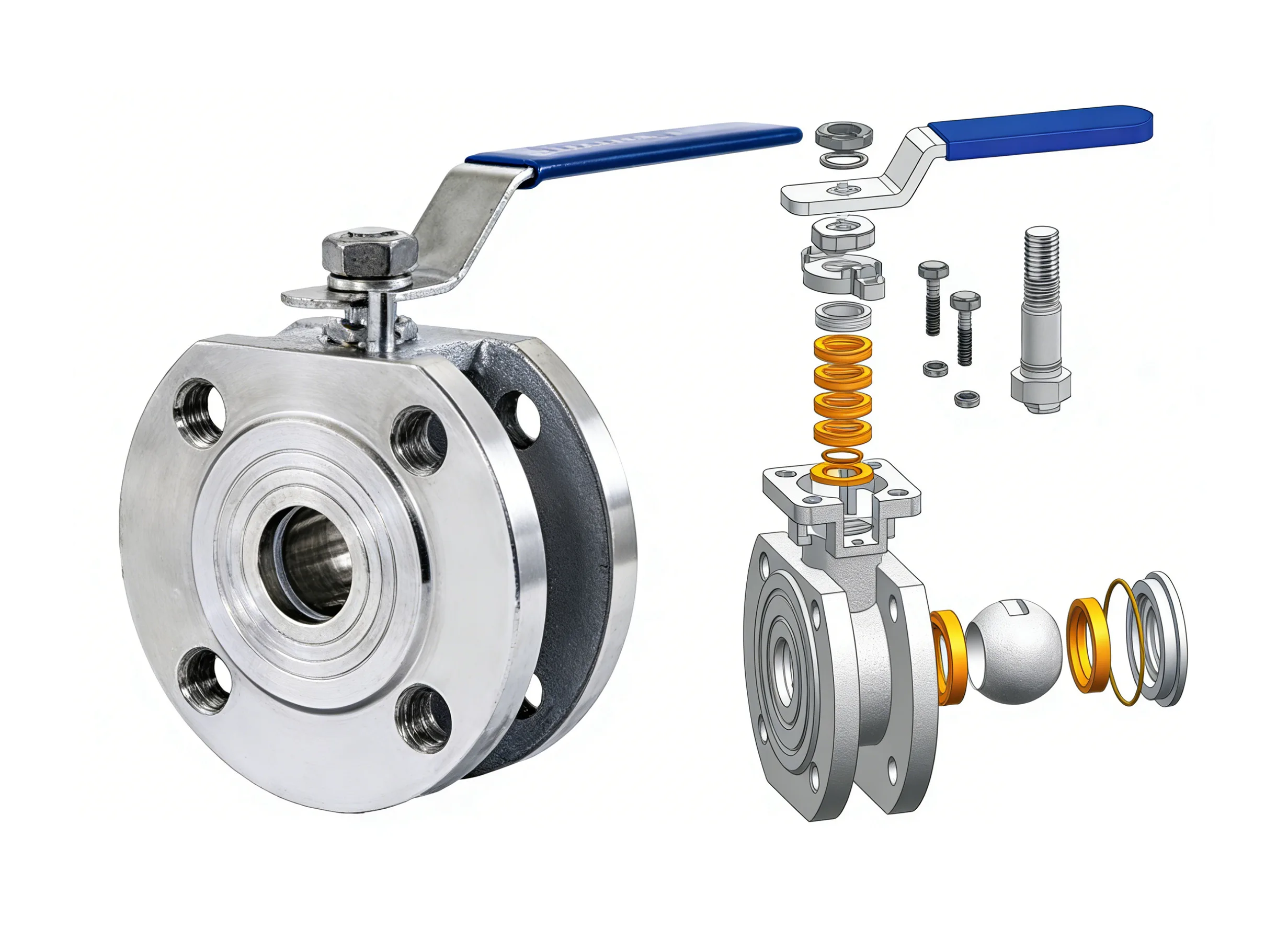 wafer ball valve