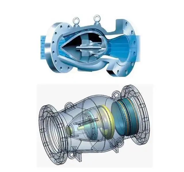 2026040612223397 2500LB High pressure axial check valve