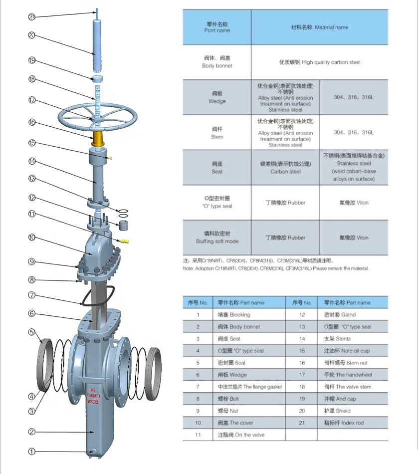 2026040613444139 Flat gate valve without diversion hole
