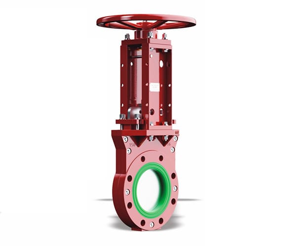 Slurry knife gate valve
